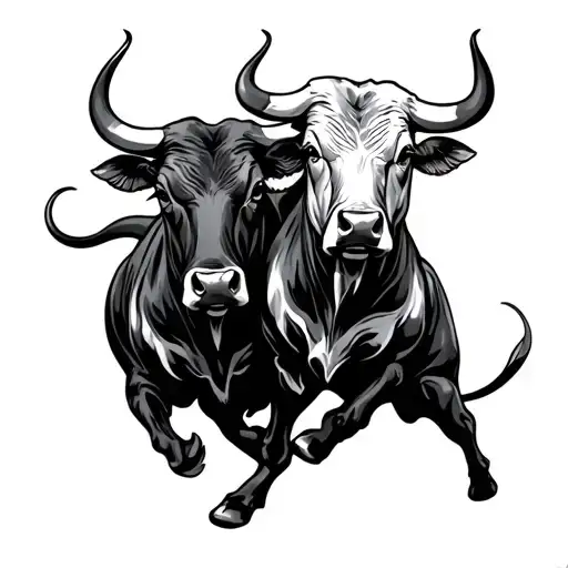 Bulls Dancing