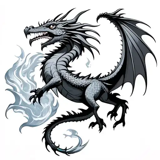Fire And Ice Dragon