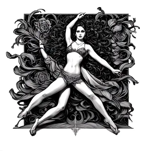 Gemini Stripper Dancing