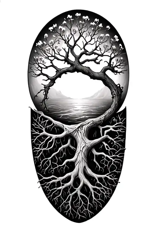 Slaves Tree Of Life With Roots