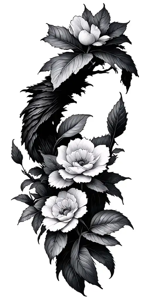Nature Tattoo Design