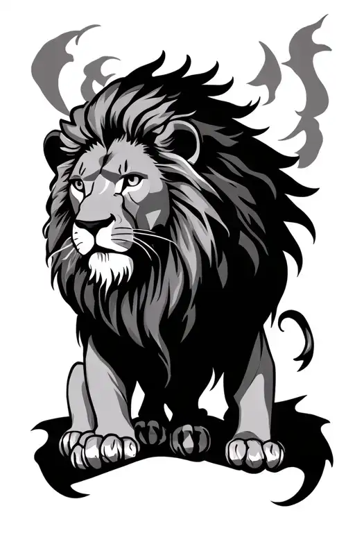 Lion With Kingdom Come