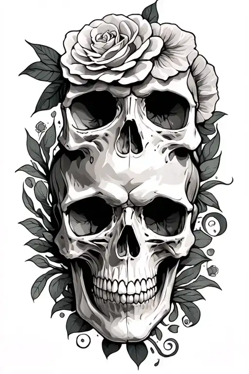 Aquatofana With Skull Adorned