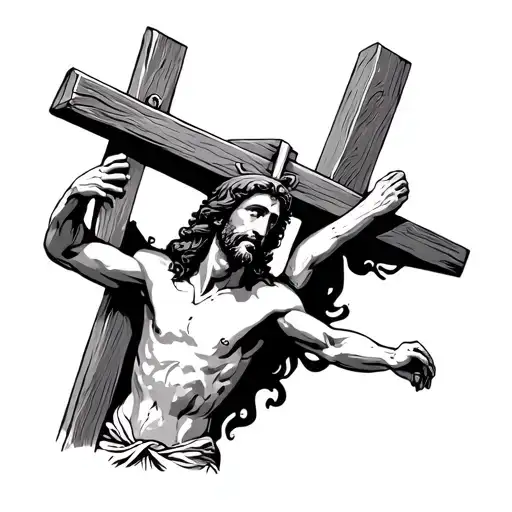 Jesus Carrying The Cross