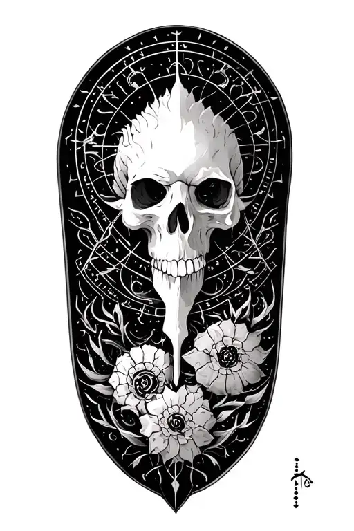 Vegvisir Tattoo Design Inspired