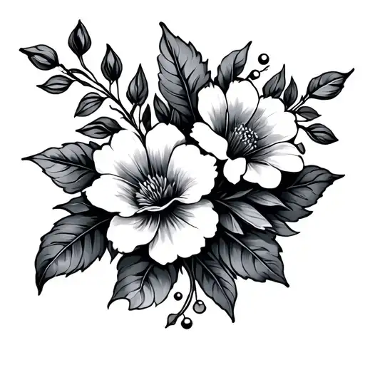 Lighting And Flowers