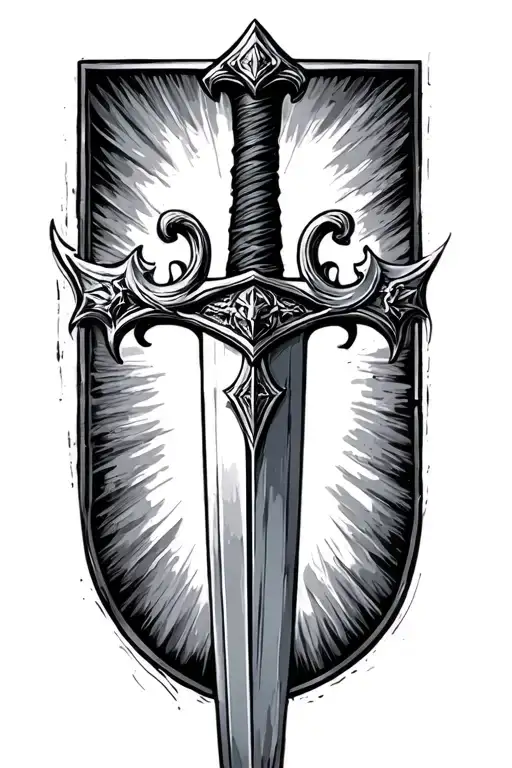 Crusader Sword Romanian