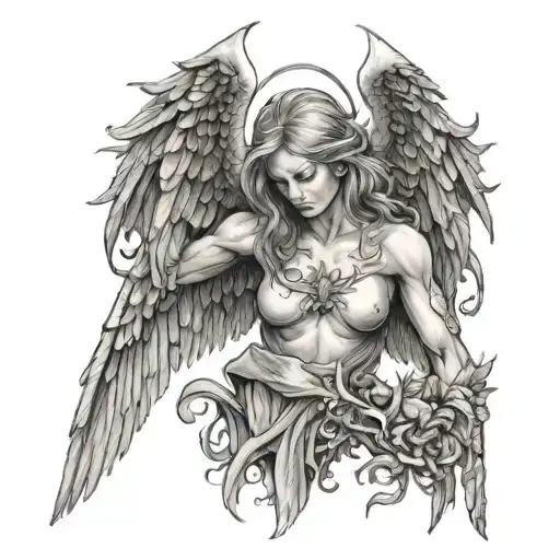 Cabanel Fallen Angel