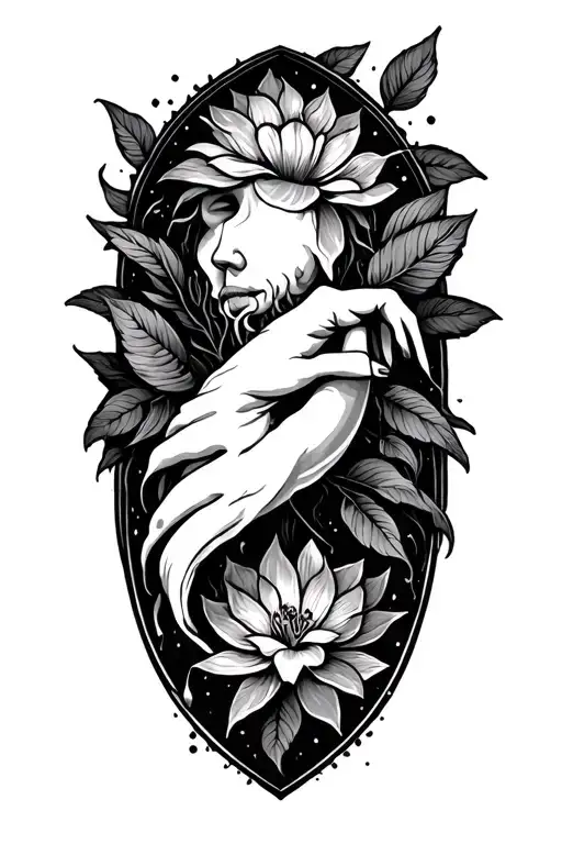 Life Line Tattoo Design