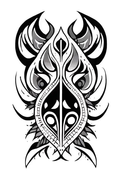 Mexican Tribal Patterns Symbolizing Strength And Unity