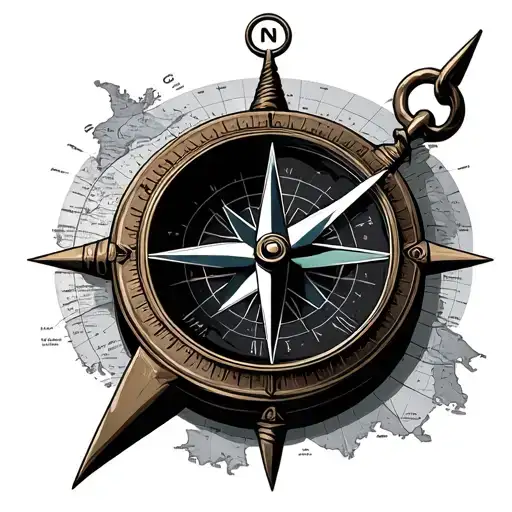 Compass And Map