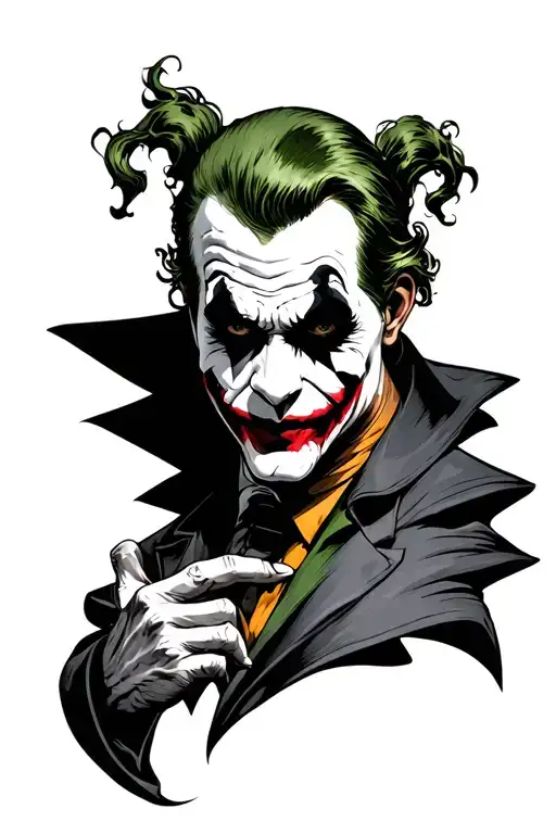 Joker Face In Reaper Full Body