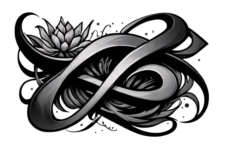 Infinty Symbol 3 Names Jack Ethan Alex Connected