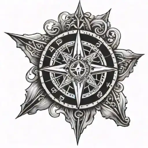 Texas Faith American Irish Compass