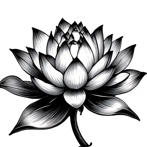 Flower Blooming Lotus Flower