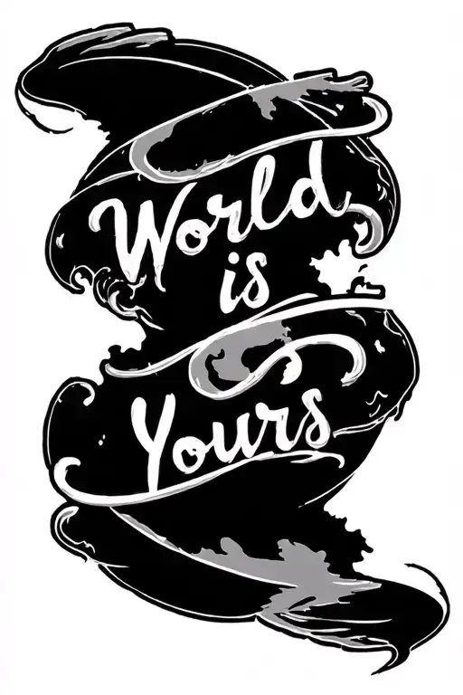 The World Is Yours Written