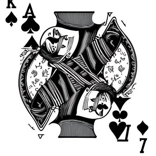Ace Card With Jack Card