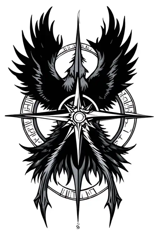 Phoenix Arrow Compass