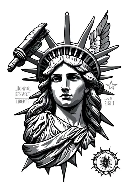 Bravery Honor And Respect Right Liberty