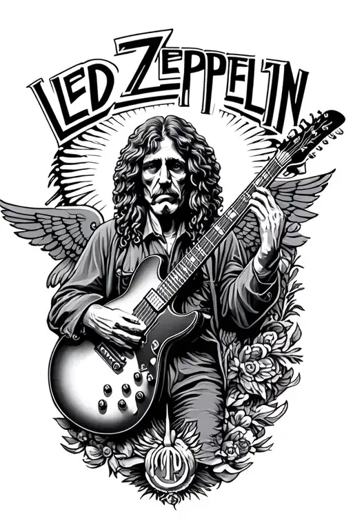 Led Zeppelin Logo Airahip