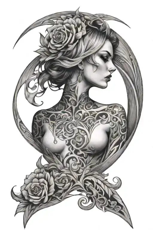Arm Sleeve That Starts On Collar Bone