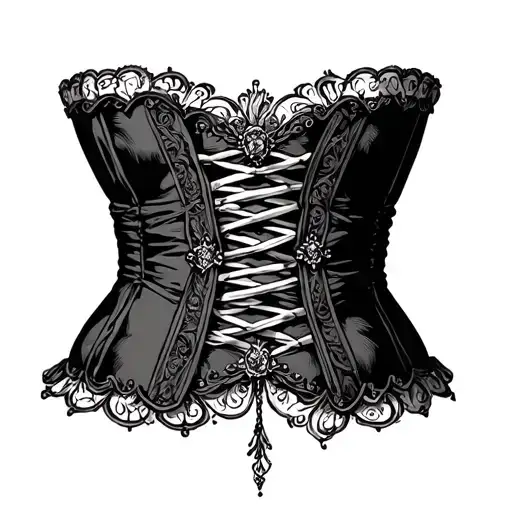 Victorian Gothic Garter Belts