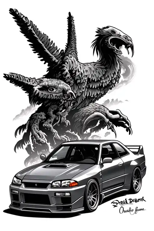 Skyline R34 Skyline Car Driving