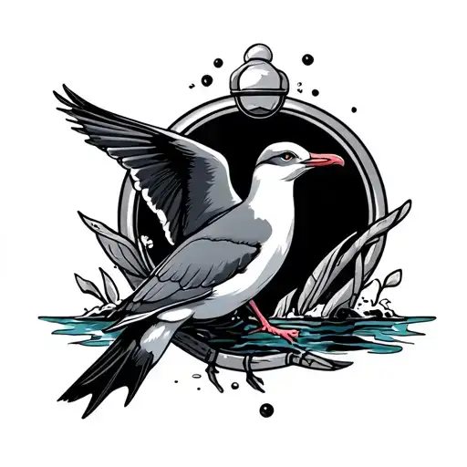 Seagull And Dive Tank