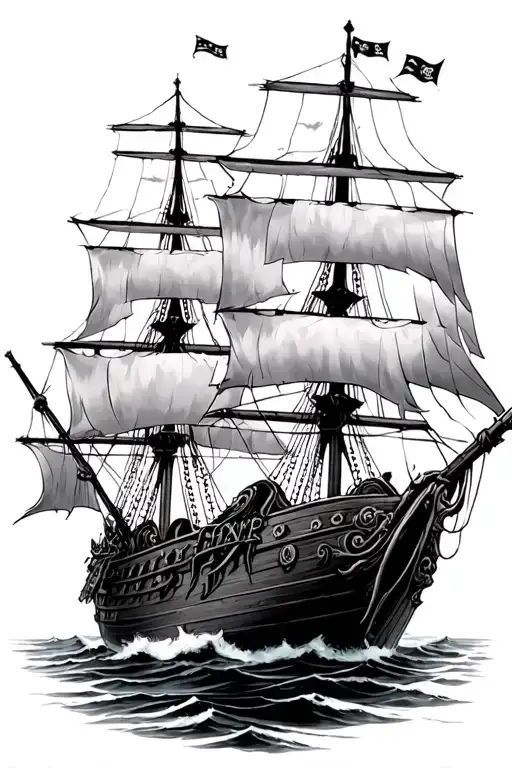 Pirates Of Caribbean Ship