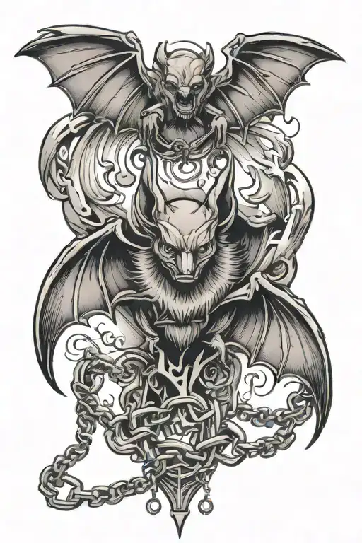 Bat With Chain