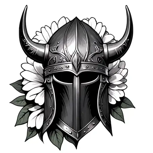 Viking Helmet Flower Growing