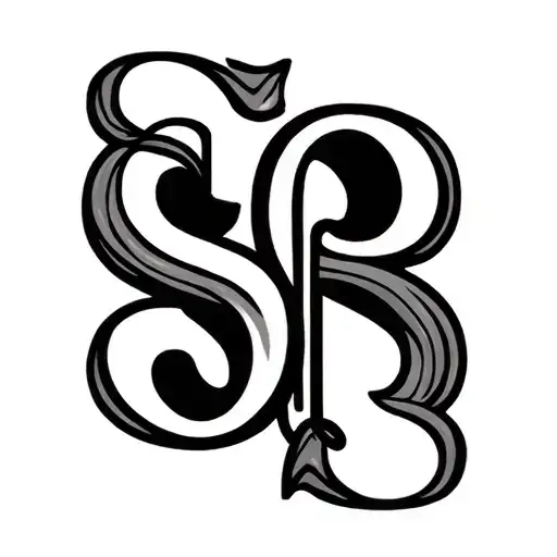 The Letters S And P Overlapping With A 3 On The Side