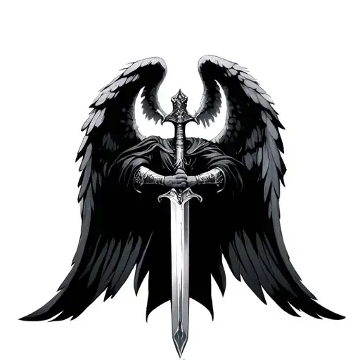 Archangel With Sword Divine