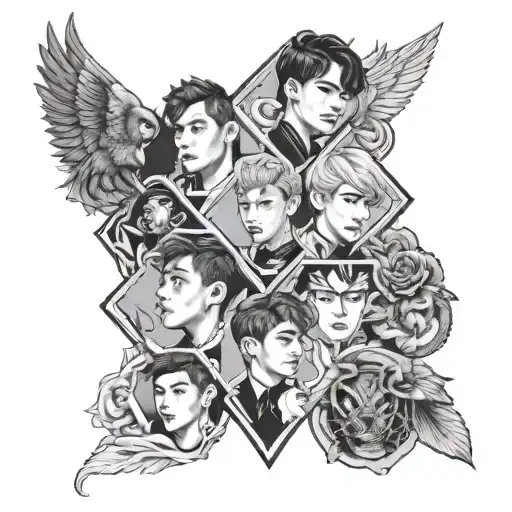 Seventeen Kpop Group Inspired