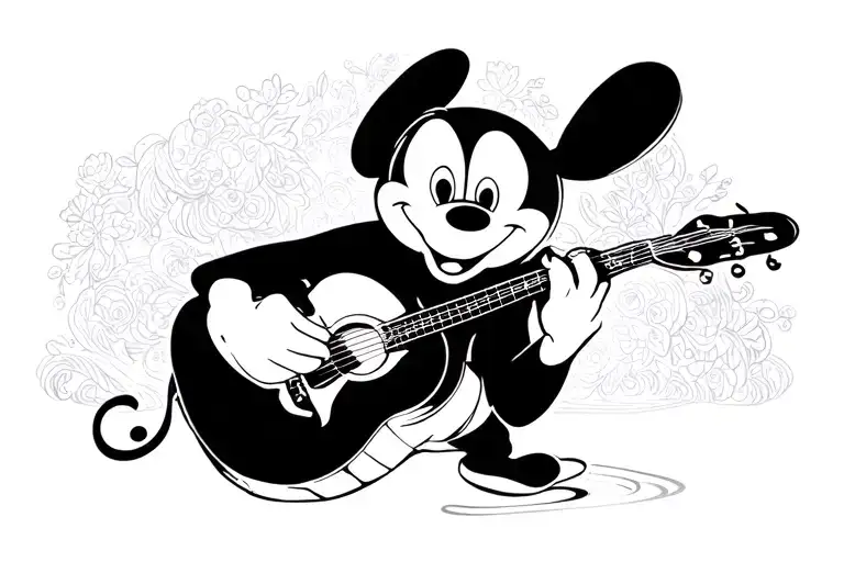 Lonely Tunes Disney Character