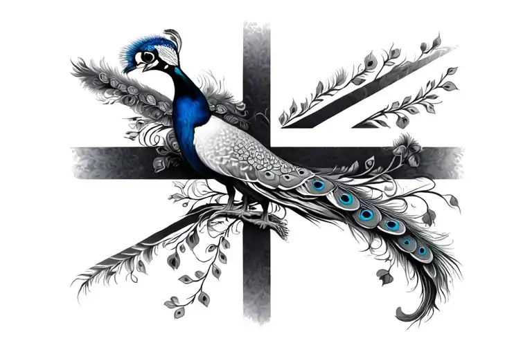 Peacock Union Jack