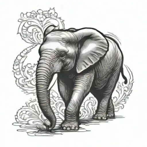 Elephant Walking