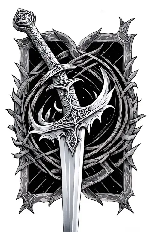 Lord Of The Rings Narsil Sword