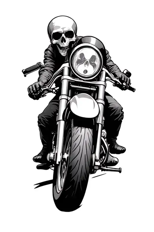 Horror Motrocycle Themed