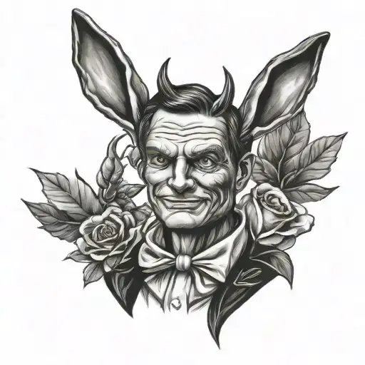 Hugh Hefner As A Jackolope