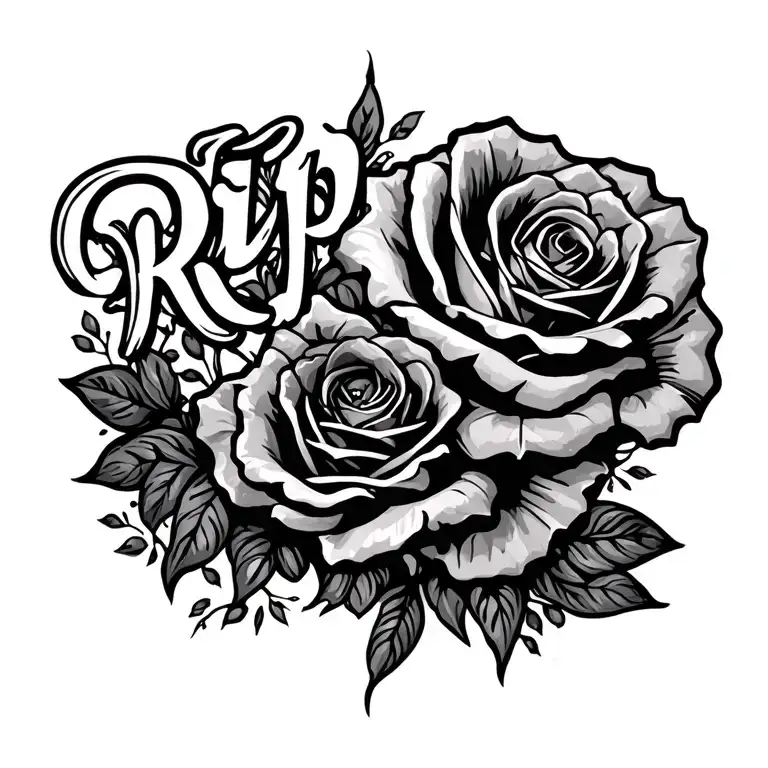 Rip Dad Memorial Piece