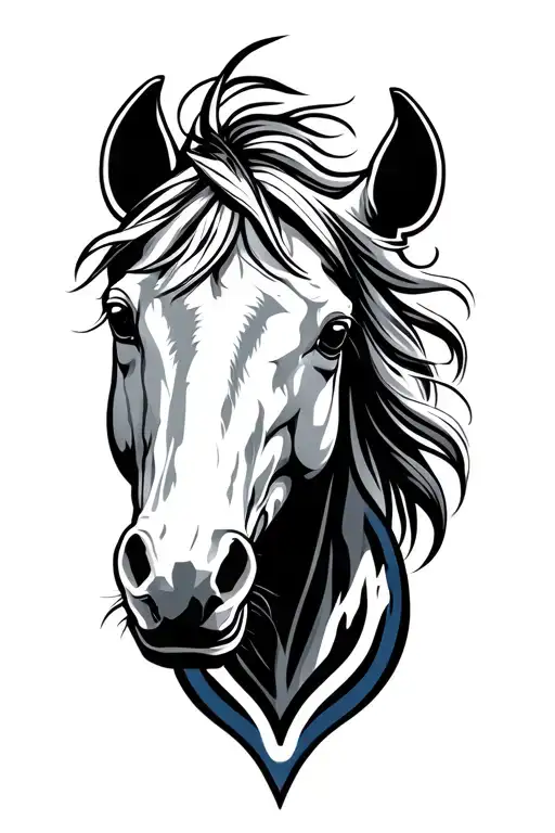 Indianapolis Colts Horse Tribal