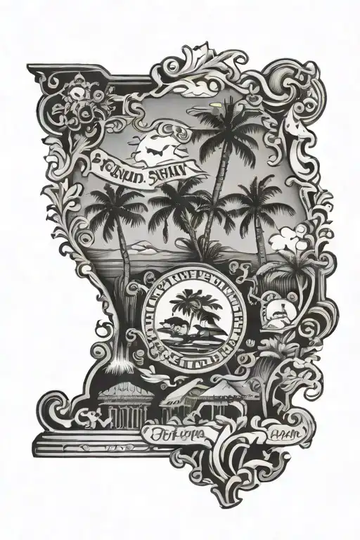 Florida State With Unique Filler