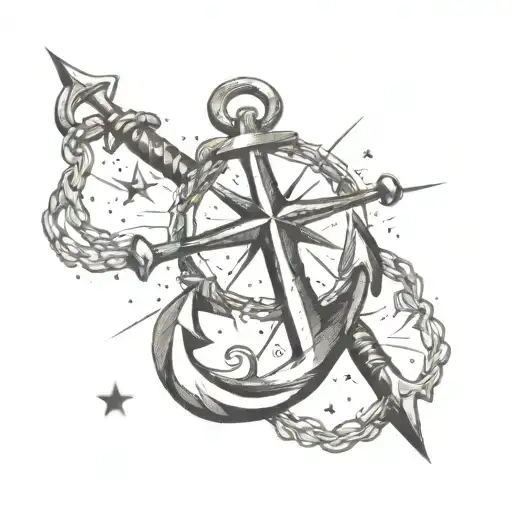 Anchor And Southern Cross