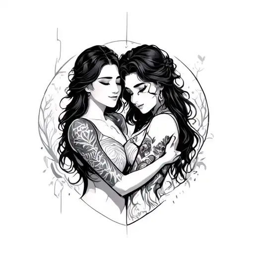 Uka Uka Uka Uka Uka Andu Oruuuuuuto Biceps Tattoo Couple