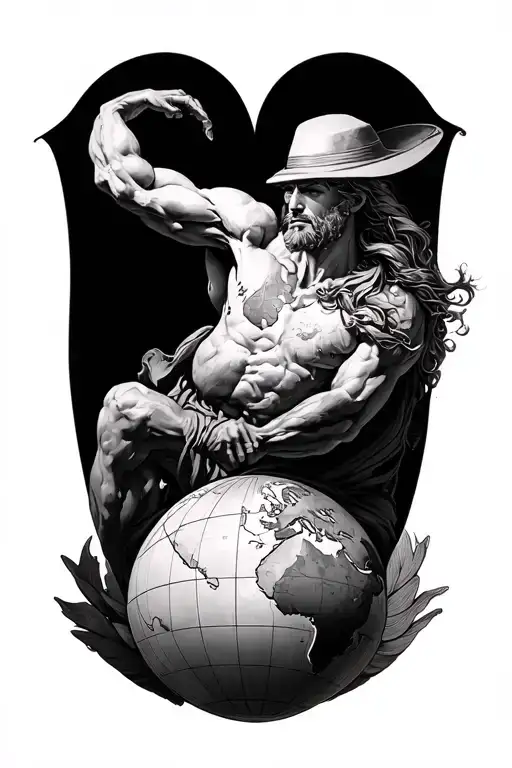 Atlas Carrying The World