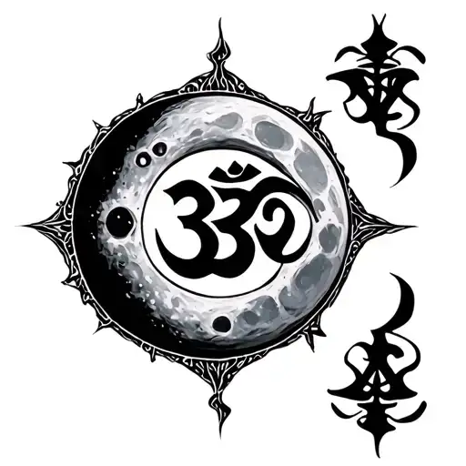Moon Ohm Symbol