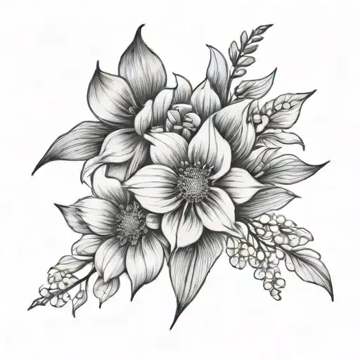 Keisha Hidden In Flowers