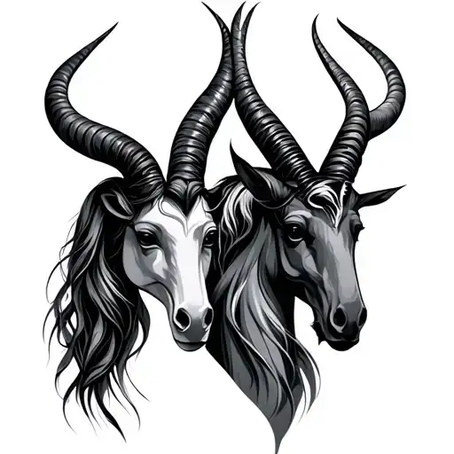 Couples Zodiac Tattoo Capricorn And Cancer Zodiac Sign