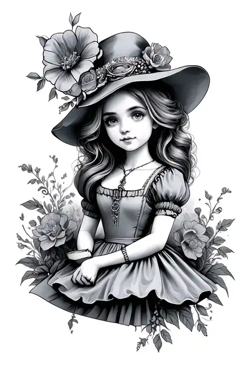 Boho Alice In Wonderland